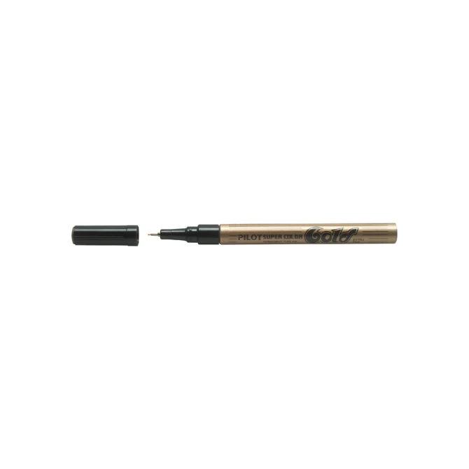 Fineliner PILOT Super Color extra fijn goud