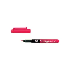 Fineliner PILOT V Signpen fijn rood