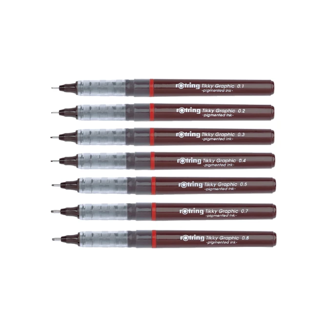 Fineliner rOtring Tikky Graphic 0.2mm