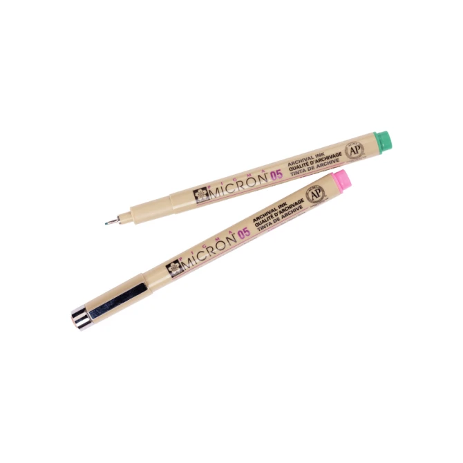 Fineliner Sakura Pigma Micron assorti etui à 9 stuks