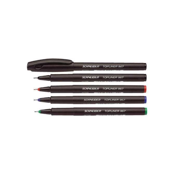 Fineliner Schneider 967 0.4mm zwart