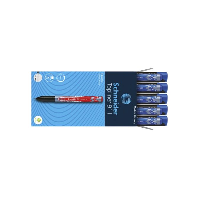 Fineliner Schneider Topliner 911 0.4mm blauw