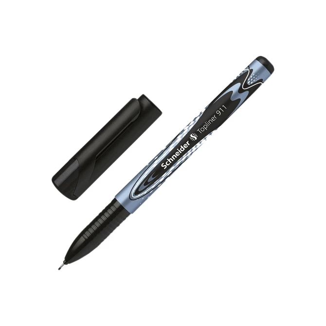 Fineliner Schneider Topliner 911 0.4mm zwart