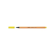 Fineliner STABILO point 88/024 fijn neon geel Fineliner STABILO point 88/024 fijn neon geel