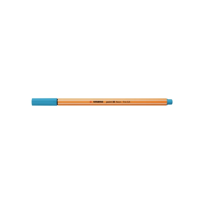 Fineliner STABILO point 88/031 fijn neon blauw