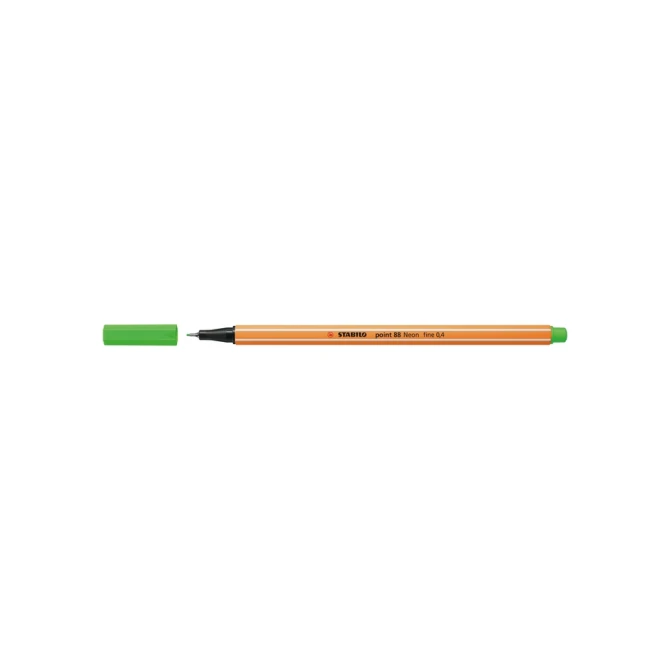 Fineliner STABILO point 88/033 fijn neon groen