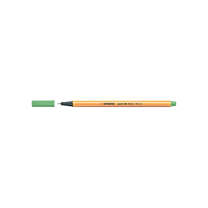 Fineliner STABILO point 88/033 fijn neon groen