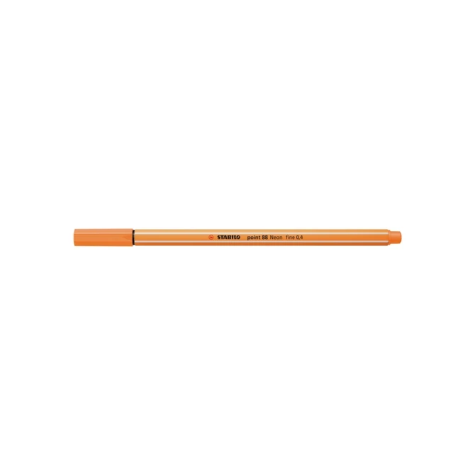 Fineliner STABILO point 88/054 fijn neon oranje