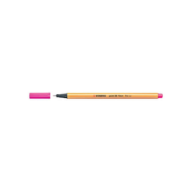 Fineliner STABILO point 88/056 fijn neon roze