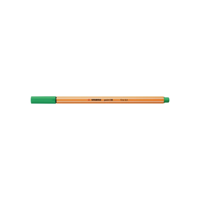 Fineliner STABILO point 88/16 fijn licht smaragdgroen