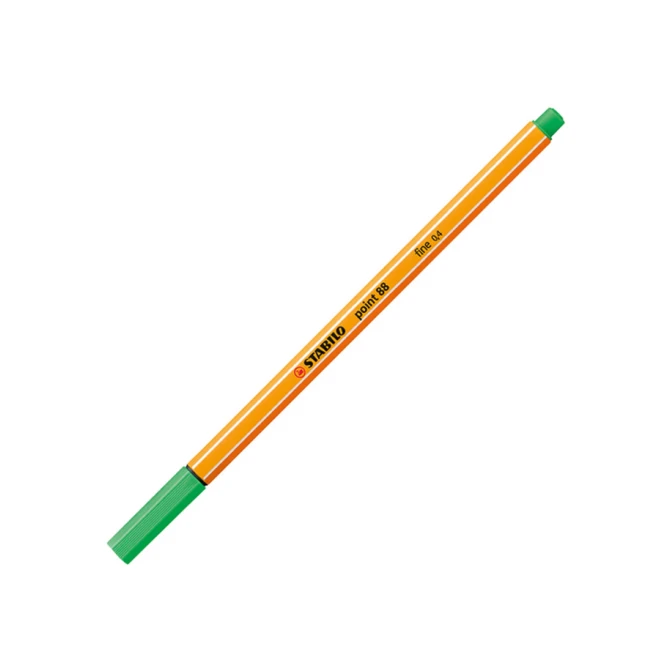Fineliner STABILO point 88/16 fijn licht smaragdgroen