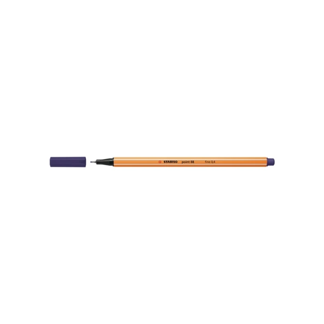 Fineliner STABILO point 88/22 fijn Pruisisch blauw