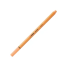 Fineliner STABILO point 88/25 fijn pastel oranje Fineliner STABILO point 88/25 fijn pastel oranje