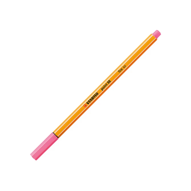 Fineliner STABILO point 88/29 fijn roze