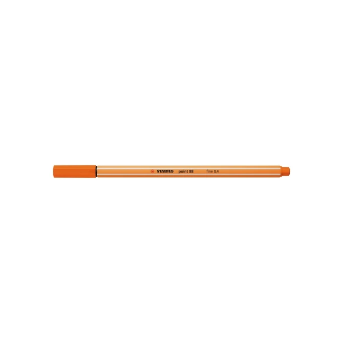 Fineliner STABILO point 88/30 fijn bleek vermiljoen