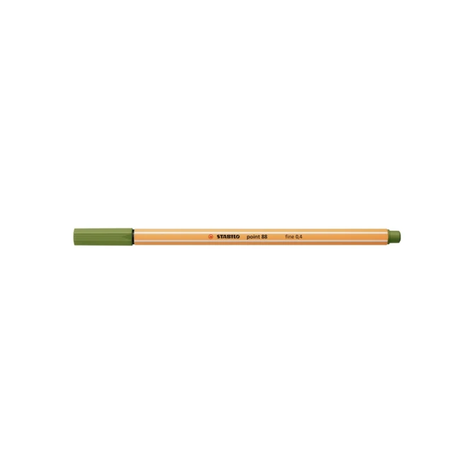 Fineliner STABILO point 88/35 fijn mosgroen