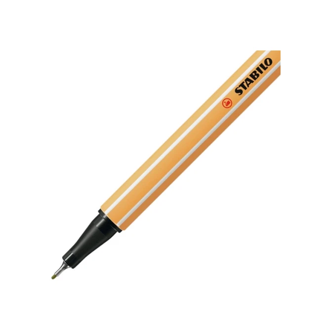 Fineliner STABILO point 88/37 fijn moddergroen