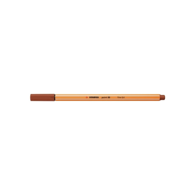 Fineliner STABILO point 88/38 fijn krijtrood