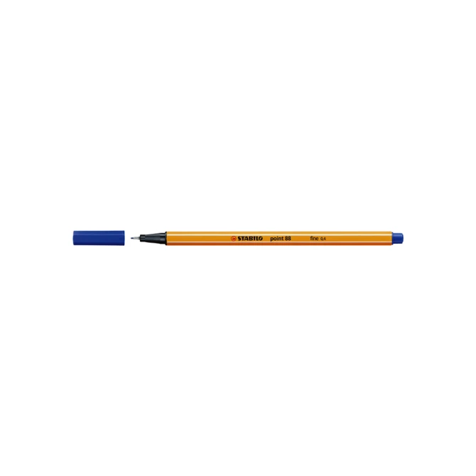 Fineliner STABILO point 88/41 fijn blauw
