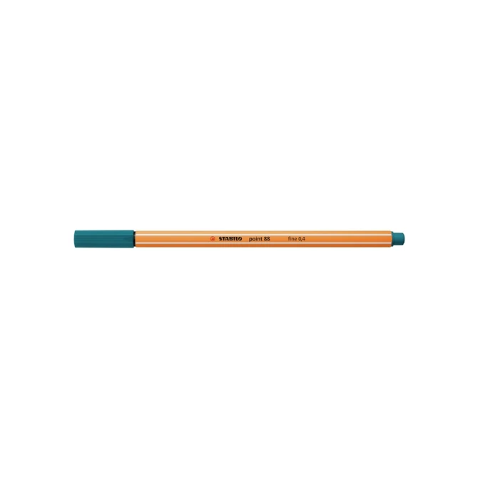 Fineliner STABILO point 88/51 fijn turquoiseblauw