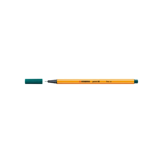Fineliner STABILO point 88/53 fijn turquoisegroen