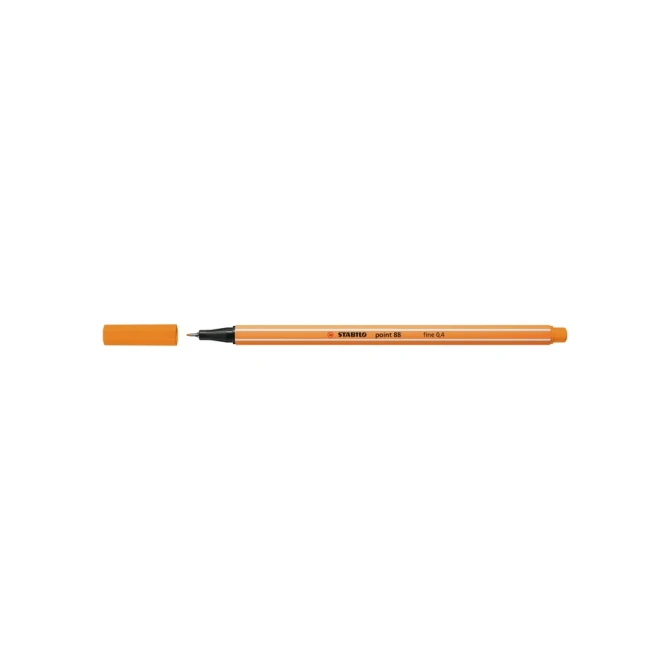 Fineliner STABILO point 88/54 fijn oranje
