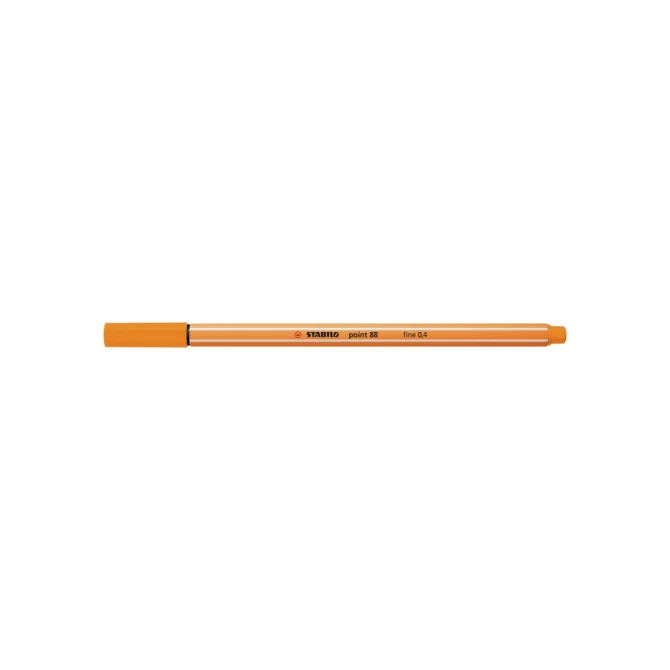 Fineliner STABILO point 88/54 fijn oranje