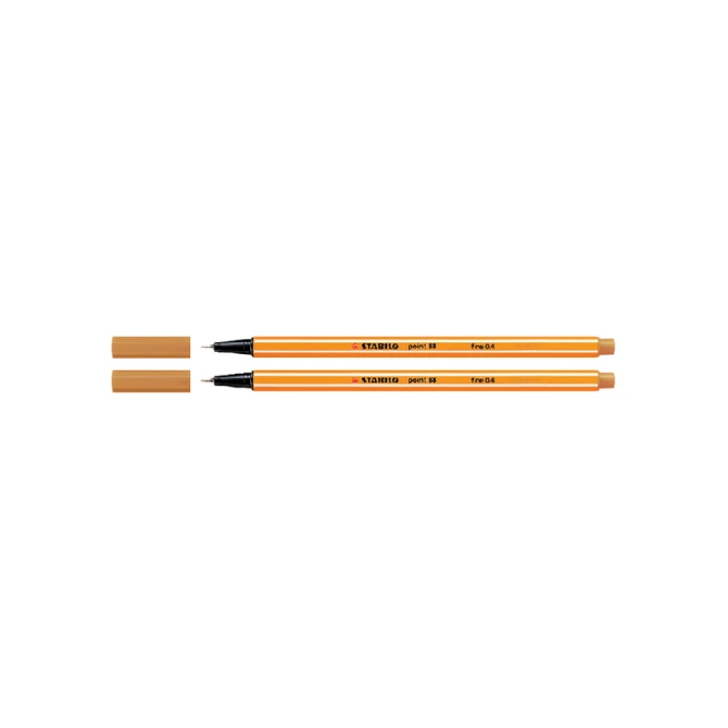 Fineliner STABILO point 88/54 fijn oranje