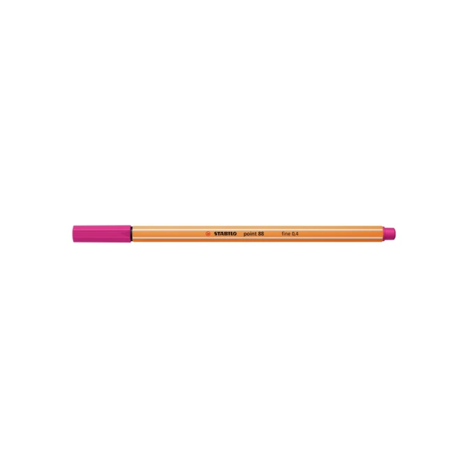 Fineliner STABILO point 88/56 fijn roze rood