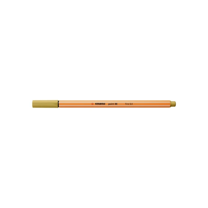 Fineliner STABILO point 88/66 fijn khaki