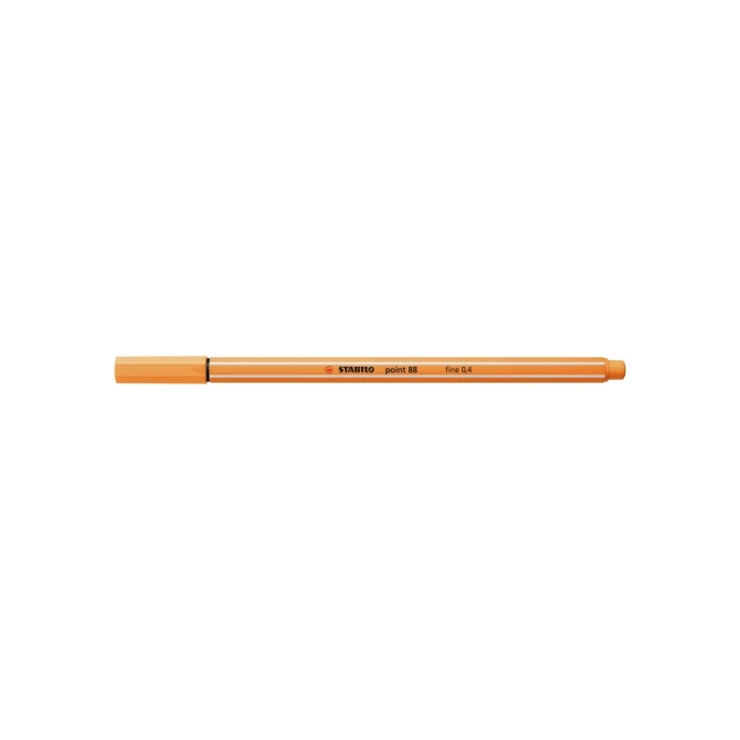 Fineliner STABILO point 88/85 fijn papaya