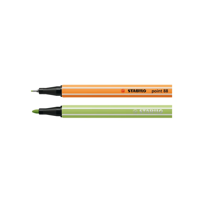 Fineliner STABILO point 88 & Pen 68  Arty creative assorti luxe box à 68 stuks