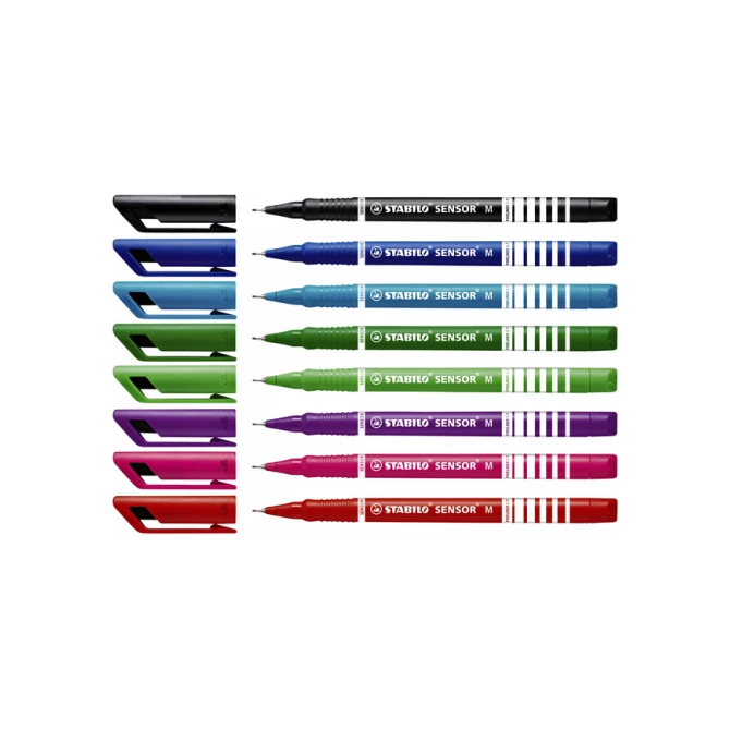 Fineliner STABILO Sensor 187/43 medium lichtgroen
