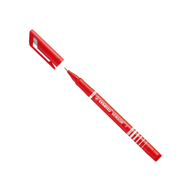 Fineliner STABILO Sensor 189/40 fijn rood