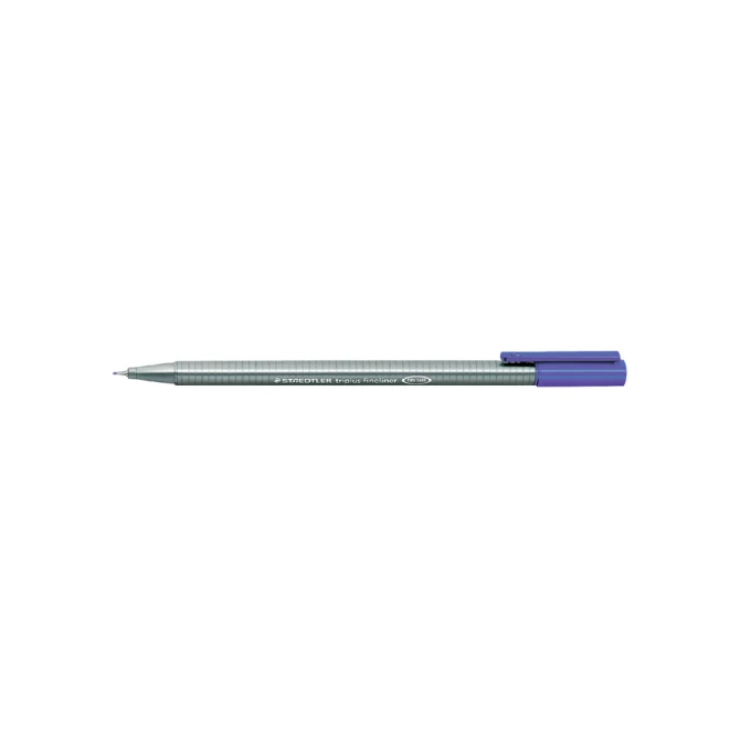Fineliner Staedtler Triplus 334 blauw 0.3mm