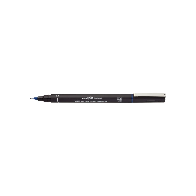 Fineliner Uni-ball Pin 0.5mm blauw