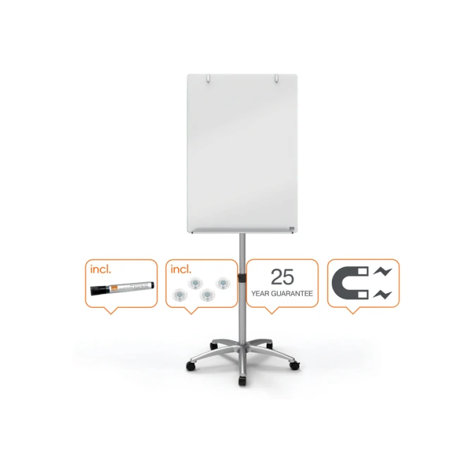 Flipover Nobo Impression Pro mobiel glas