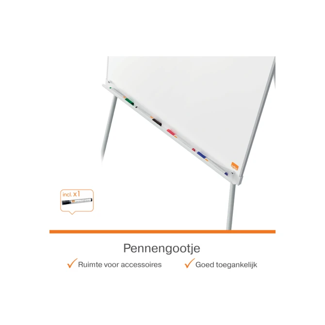 Flipover Nobo Premium Plus staal driepootstatief