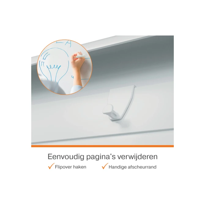 Flipover Nobo Premium Plus staal driepootstatief