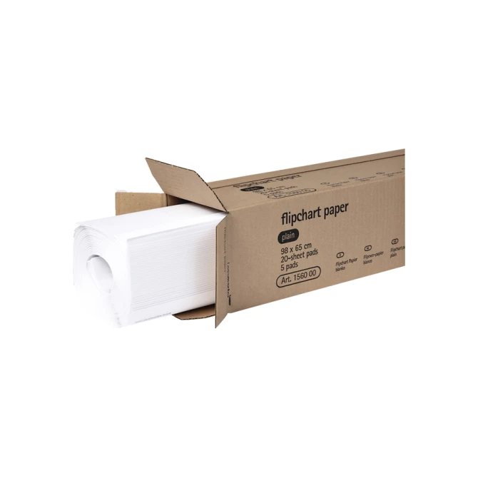 Flipoverpapier Legamaster blanco 20vel 5stuks