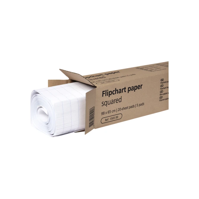 Flipoverpapier Legamaster ruit 20vel 5stuks