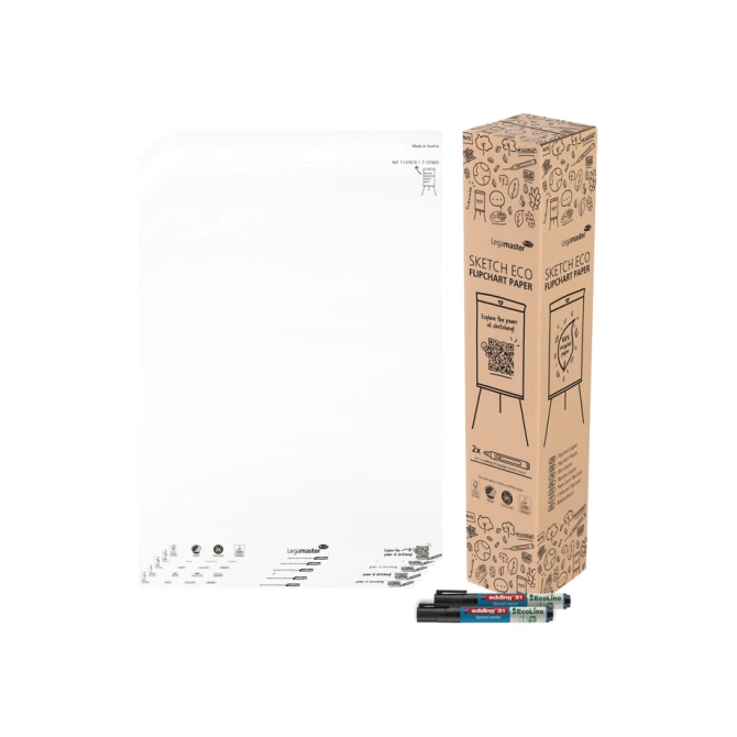 Flipoverpapier Legamaster SKETCH ECO blanco 5x 20 vellen