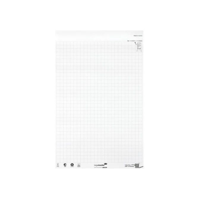 Flipoverpapier Legamaster SKETCH ECO raster 2x 50 vellen