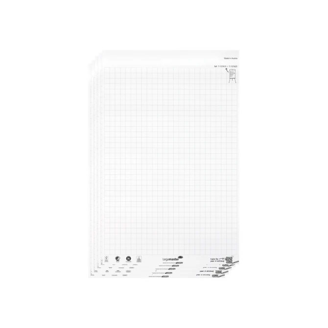 Flipoverpapier Legamaster SKETCH ECO raster 5x 20 vellen