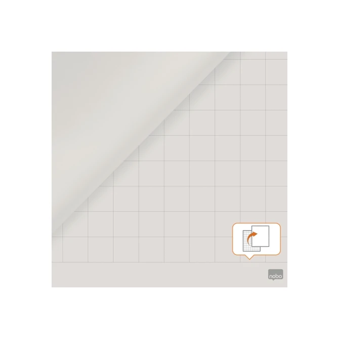 Flipoverpapier Nobo gerecycled 58x81cm dubbelzijdig rol 50 vel