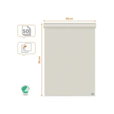 Flipoverpapier Nobo standaard 65x95cm dubbelzijdig plano 50vel