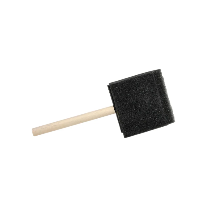 Foambrush Conda 1 25 mm 12 stuks hout