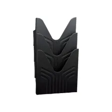 Folderhouder Avery nr144 wand folio hoog 3vaks zwart Folderhouder Avery nr144 wand folio hoog 3vaks zwart