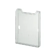 Folderhouder Exacompta wand A4 1-vak staand helder transparant Folderhouder Exacompta wand A4 1-vak staand helder transparant