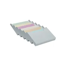 Folderhouder Exacompta wand A4 6-vaks dwars grijs Folderhouder Exacompta wand A4 6-vaks dwars grijs